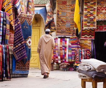 Marrakech Express shopping tour for Moroccan rugs